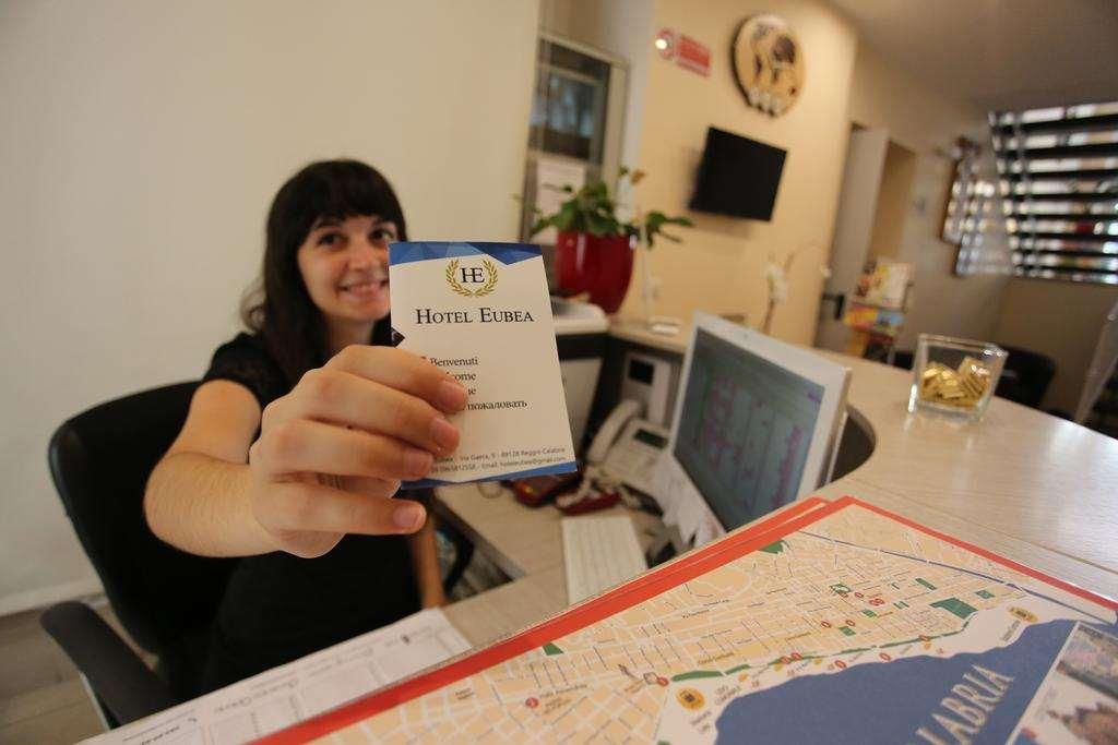 Hotel Eubea Reggio di Calabria Interiør bilde
